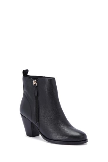 3 inch black best sale booties