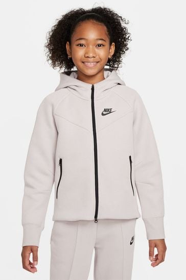Nike purple zip up hoodie store
