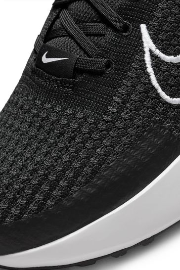 Girls black running trainers sale