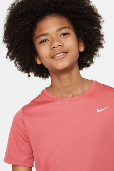 Dri fit miler deals t shirt pink