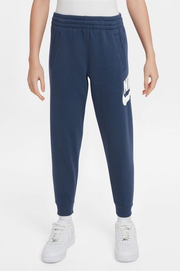 Nike Blue Club Fleece Logo Joggers