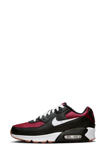 Black white deals red air max