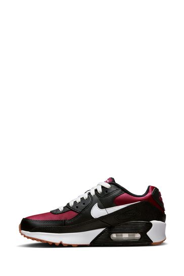 Black white red air max shop