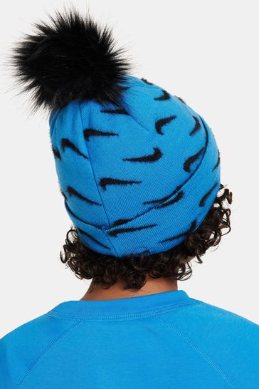 Blue nike beanie deals