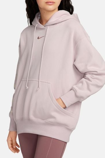 Blush pink nike sweatshirt sale