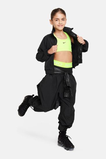 Nike Yellow Medium Dri FIT Swoosh Support Bra