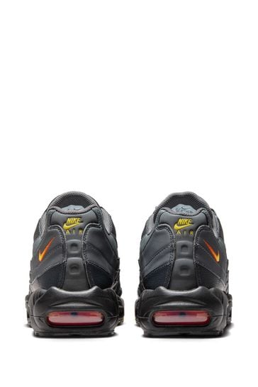 Buy Nike Grey Orange Air Max 95 Trainers from Next Ireland