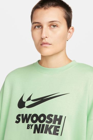 All over nike outlet logo sweatshirt