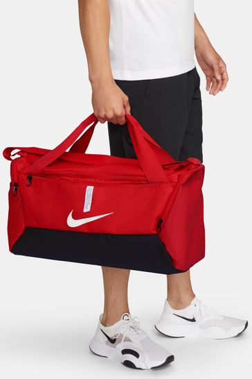 Nike Red Small Academy Team Football Duffel Bag (41L)