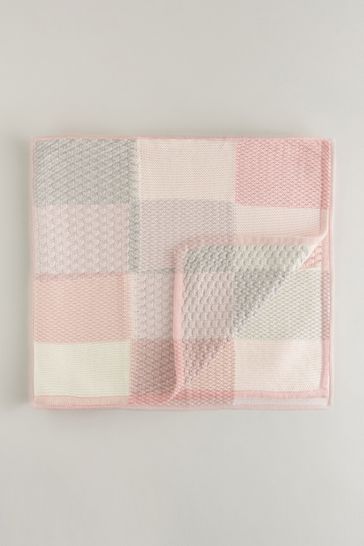 Next baby blankets hotsell pink