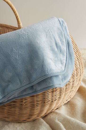Blue star fleece blanket deals