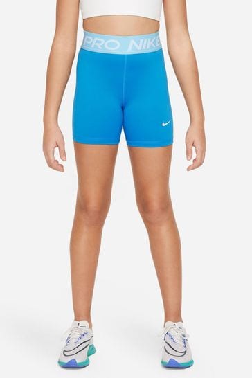 Nike Bright Blue Performance Pro 3 Inch Shorts