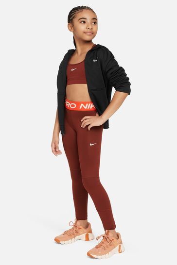 Buy Nike Red Performance High Waisted Pro Leggings from Next