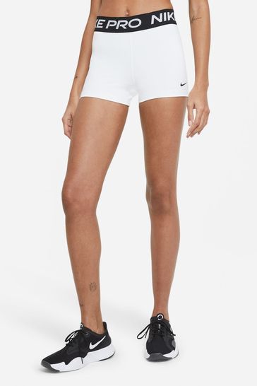 Nike White 3 Inch Shorts