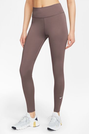 Buy Nike Brown One Leggings from Next Belgium