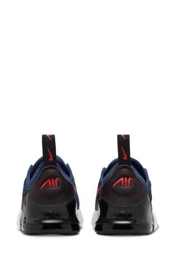 Buy Nike Navy Infant Air Max 270 Trainers from Next Denmark