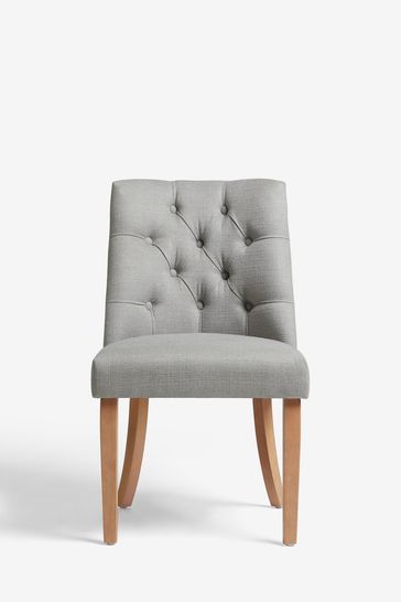 Grey dining deals chairs linen
