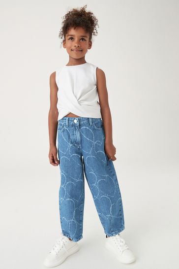 Balloon jeans for girls outlet