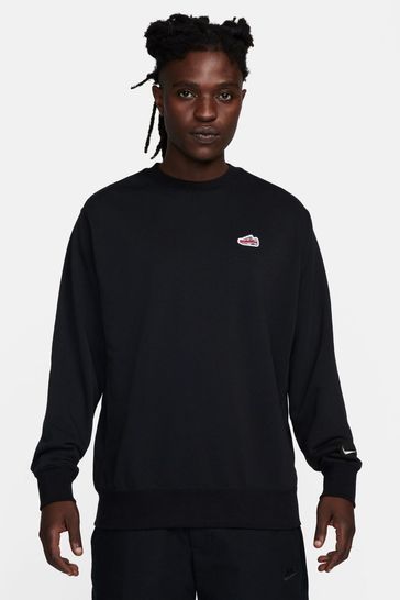Nike Black Sportswear Air Crew Sweatshirt
