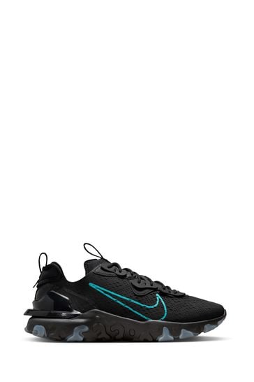 Nike Black/Blue React Vision Trainers