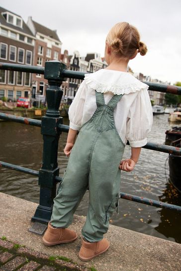 Khaki clearance green dungarees