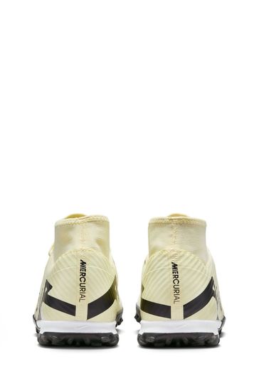 Buy Nike Yellow Zoom Mercurial Superfly 9 Academy Turf Football