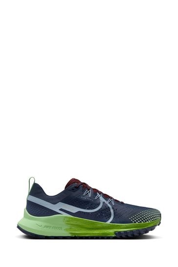 Nike Navy React Pegasus Trail 4 Running Trainers