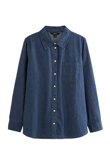uniqlo denim shirt women's
