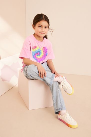 Lace white clearance trainers