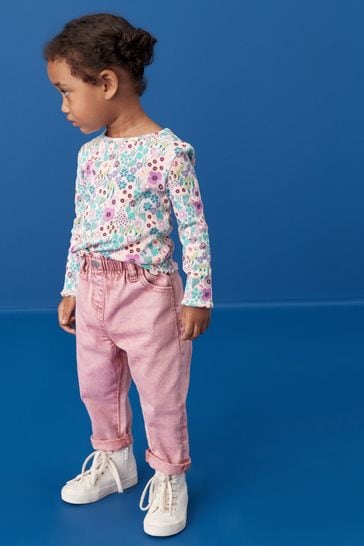 Pink Mom Jeans (3mths-7yrs)