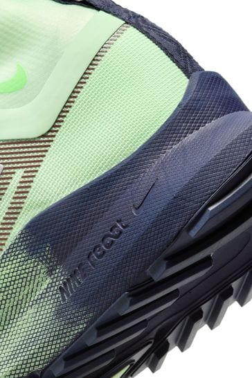 Green nike running trainers hot sale