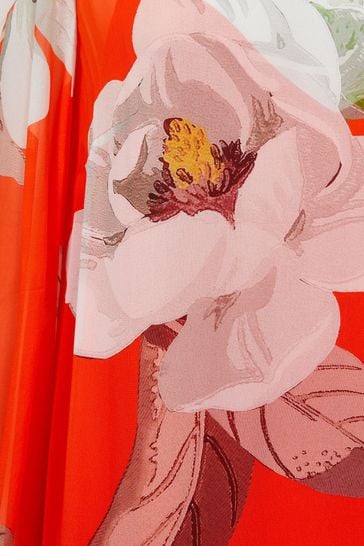 Buy Florere Floral Asymmetric Midi Dress from Next Poland