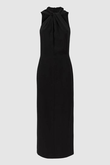 Taylor twist neck crepe shop