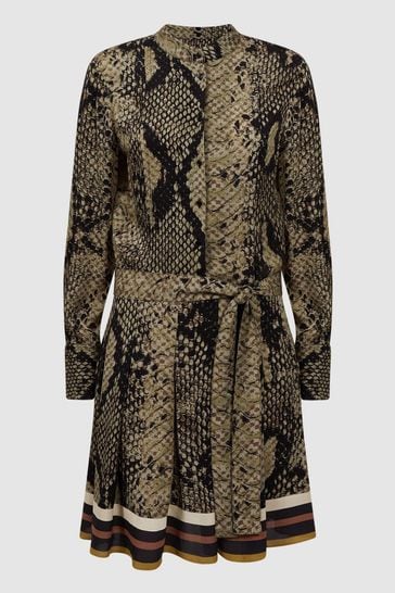 Next snake deals print dress
