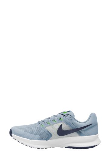 Blue nike running trainers on sale