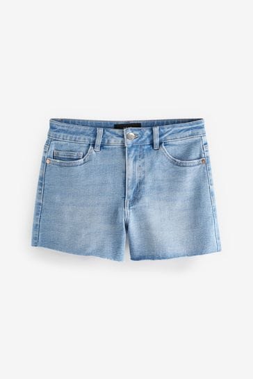 Teal discount jean shorts