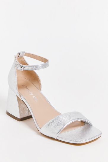 Block heel sandals wide fit online