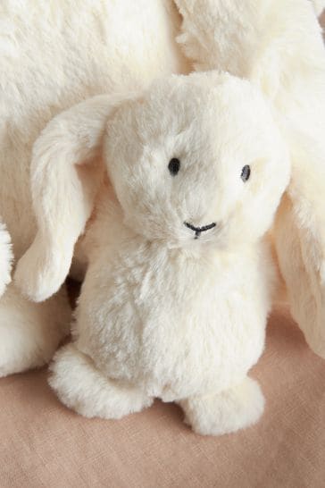 Buy Cream Bunny Soft Plush Toy from Next Spain