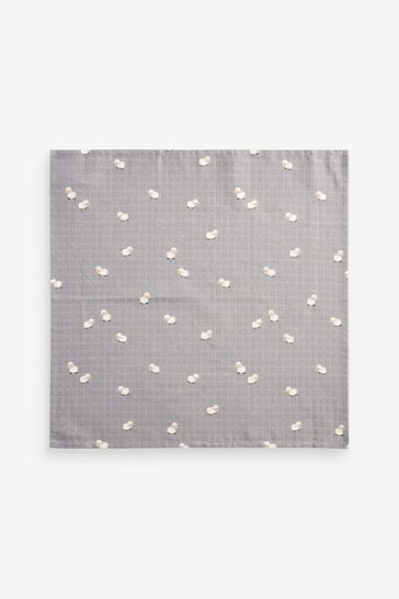 Grey muslin best sale squares