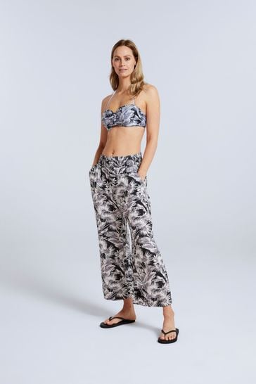 Buy Animal Womens Tassia Recycled Capri Black Trousers from Next