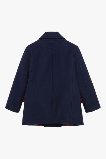 Boys navy pea coat new arrivals