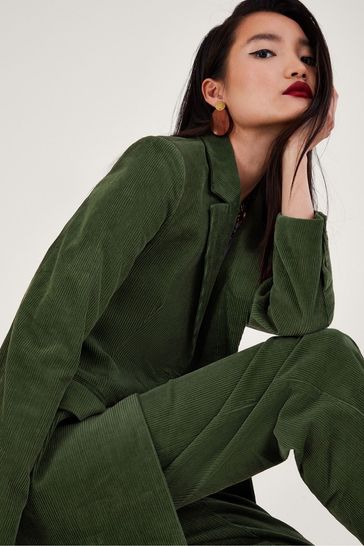 Green online cord blazer