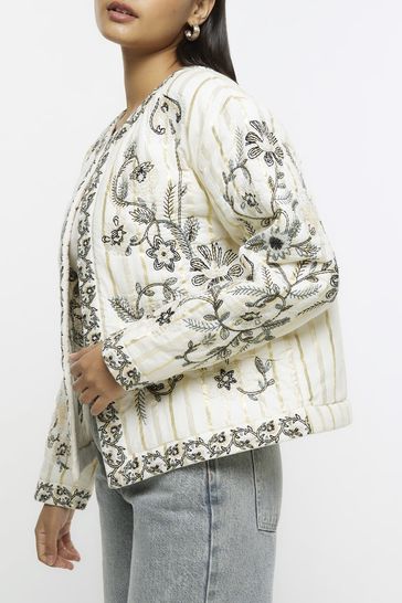 Embroidered housecoat sale