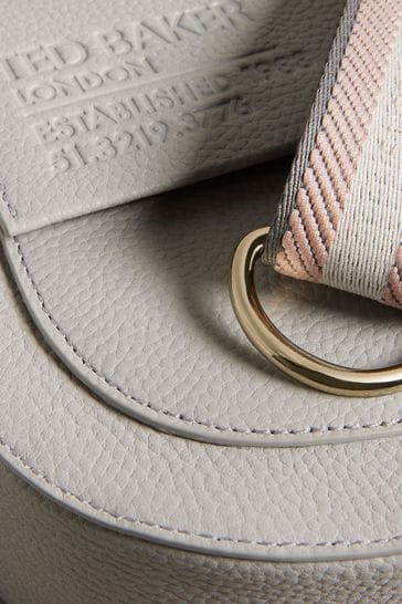 Ted Baker Grey Daliai Branded Webbing Satchel Cross-Body Bag
