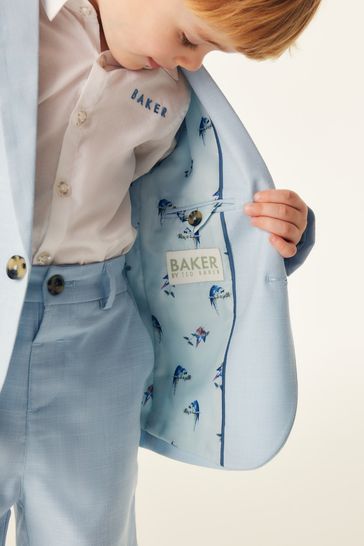 Ted baker blue suit sales