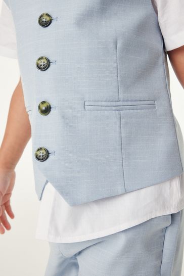 Short sleeve discount shirt waistcoat