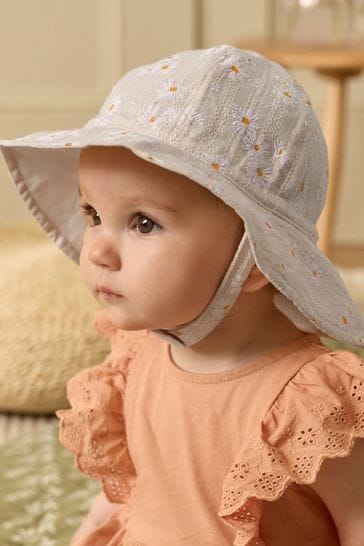 Baby wide brim hat hotsell