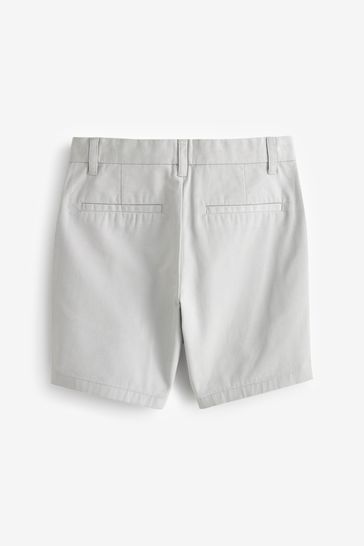 Light Grey Chino Shorts 3 16yrs