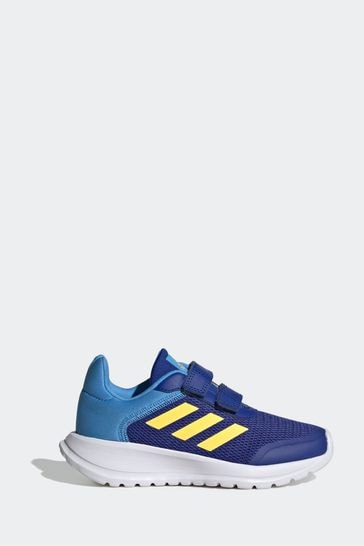 Zapatillas de deporte en azul/amarillo para niños Tensaur Run de Adidas Sportswear