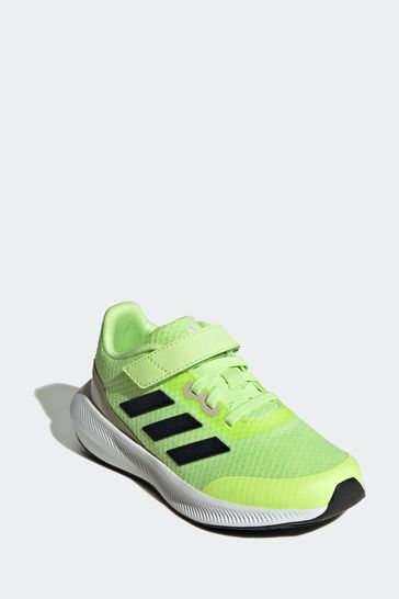 Buy adidas Green Sportswear Elastic Runfalcon USA Strap Next from Lace Top Trainers 3.0